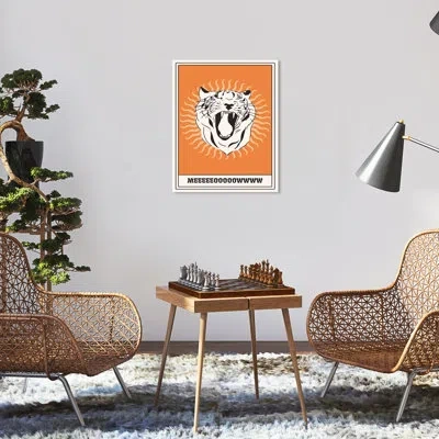 Wynwood Studio My Impression Of You In Black;white;orange