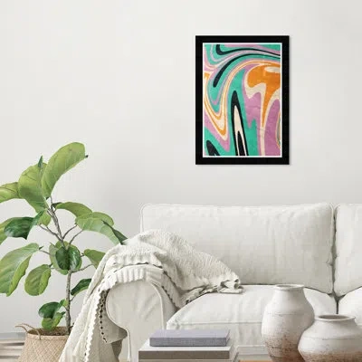Wynwood Studio Neon Cascade In Black Framed