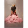 Wynwood Studio Princess In Pink Canvas Wall Art In Pink