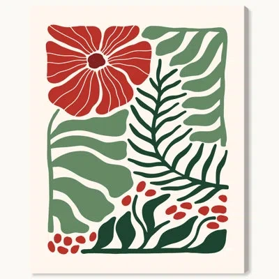 Wynwood Studio Retro Glam Candy Cane In Red;gold