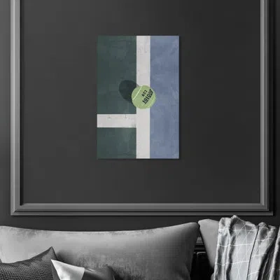 Wynwood Studio Tennis Court Area - Painting On Canvas In Wrapped Canvas