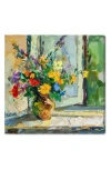 Wynwood Studio Vase By The Window Canvas Wall Art In Green