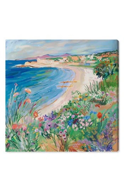 Wynwood Studio Vibrant Beach Ii Canvas Wall Art In Blue