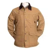 Wyoming Traders Men's Canvas Ranch Coat In Tan In Brown