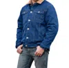 Wyoming Traders Men's Concealed Carry Denim Jacket In Blue In Blue