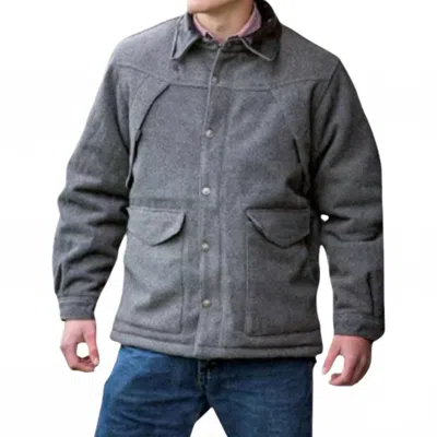 Wyoming Traders Ranch Coat In Charcoal In Pink