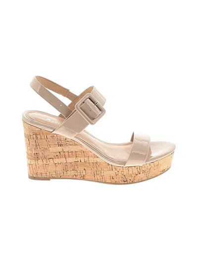 Pre-owned X-appeal Wedges In Brown