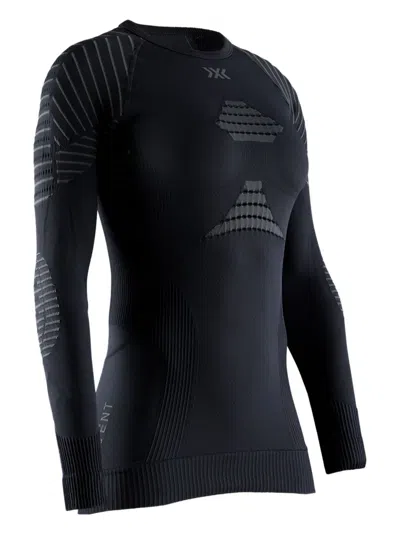 X-bionic Logo-print Ski Top In Multi