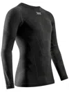 X-bionic X Bionic Symbio Black Merino Top In Black