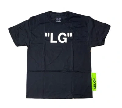 Pre-owned X Brand New- Virgil Abloh  Ica “size” T-shirt Mens (size L) In Black