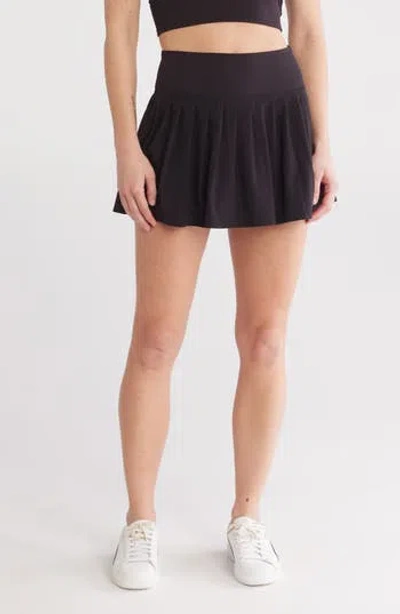 X By Gottex Accordion Skort In Black