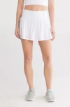 X By Gottex Accordion Skort In White