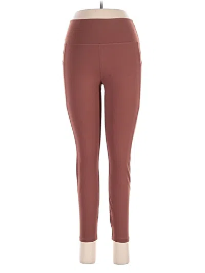 Pre-owned X By Gottex Active Pants In Burgundy