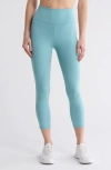 X By Gottex Ava Capri Leggings In Green