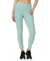 X By Gottex Becky Ankle Legging With Pockets In Pistachio In Blue