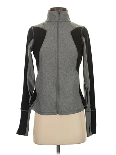 Pre-owned X By Gottex Cardigan Sweater In Gray