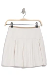 X By Gottex Colorblock Skort In Ivory/beige