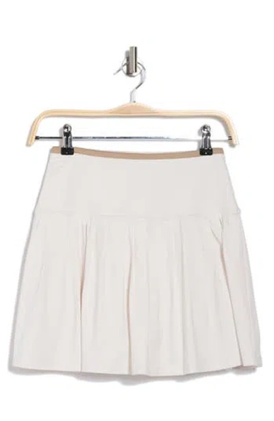 X By Gottex Colorblock Skort In Ivory/beige