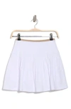 X By Gottex Colorblock Skort In White/beige