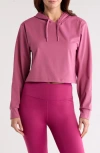 X By Gottex Cozy Hoodie In Mulberry