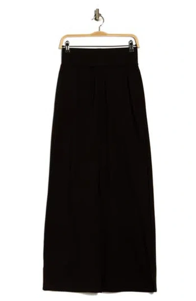 X By Gottex Cozy Wide Leg Pants In Black