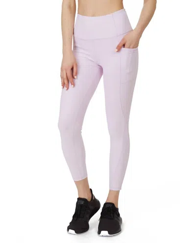X By Gottex Kelly Ankle Legging With Pockets In Purple In Pink