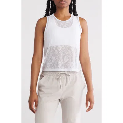 X By Gottex Lace Sleeveless Top