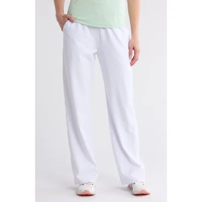 X By Gottex Lace Stripe Wide Leg Pants