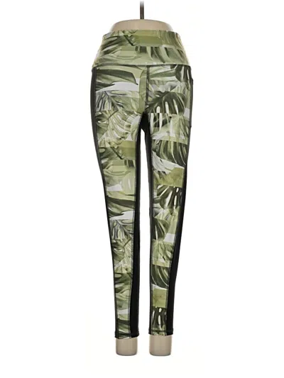 Pre-owned X By Gottex Leggings In Green