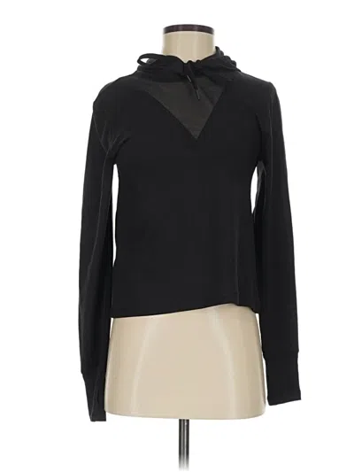 Pre-owned X By Gottex Long Sleeve Top Black Turtleneck Tops
