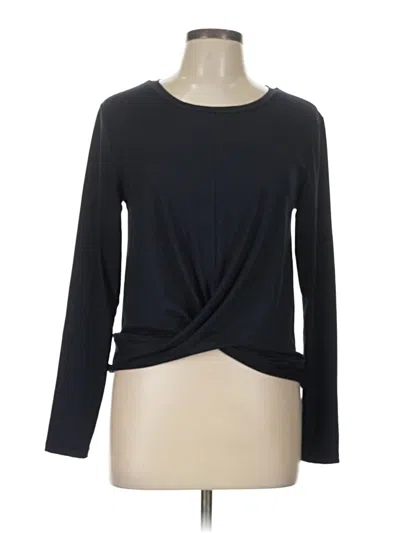Pre-owned X By Gottex Long Sleeve T-shirt In Black