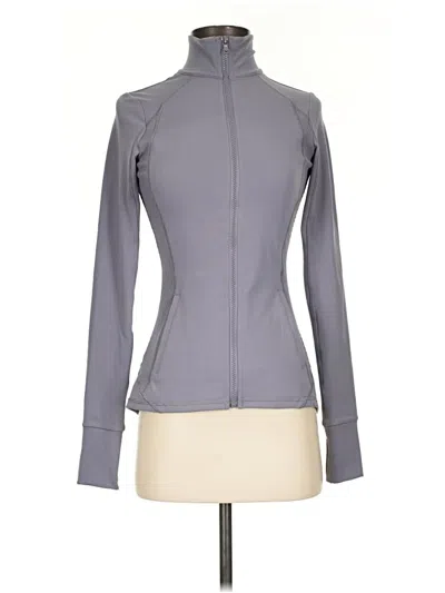 Pre-owned X By Gottex Long Sleeve Turtleneck In Gray
