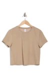 X By Gottex Mesh Back T-shirt In Gravel