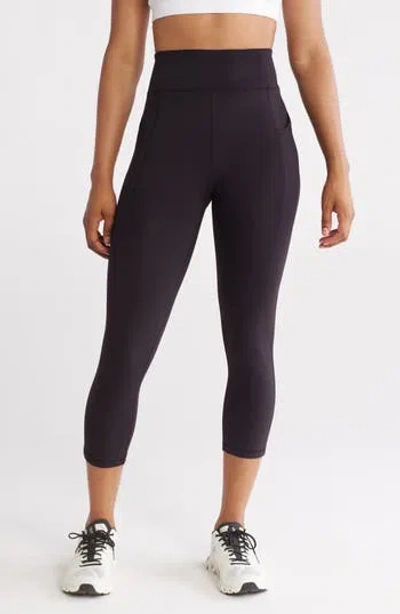 X By Gottex Mesh Line Capri Leggings