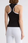 X By Gottex Racerback Tank In Black
