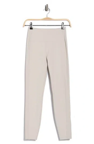 X By Gottex Rib Insert Activewear Leggings In Neutral