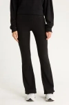 X By Gottex Ribbed Flare Leggings In Animal Print