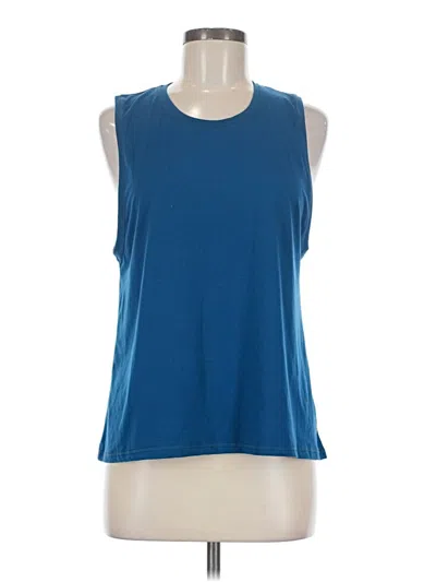 Pre-owned X By Gottex Sleeveless T-shirt In Blue