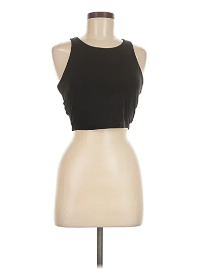 Pre-owned X By Gottex Tank Top Black Halter Neckline Tops