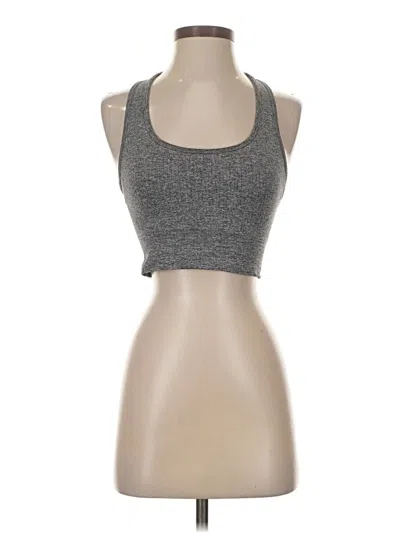 Pre-owned X By Gottex Tank Top Gray Halter Neckline Tops
