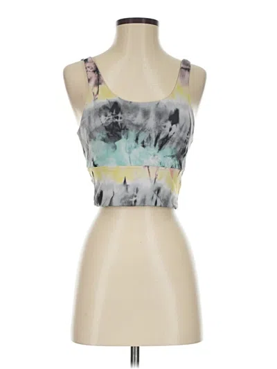 Pre-owned X By Gottex Tank Top Gray Strapless Neckline Tops