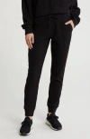 X By Gottex Tie Waist Rib Joggers In Black