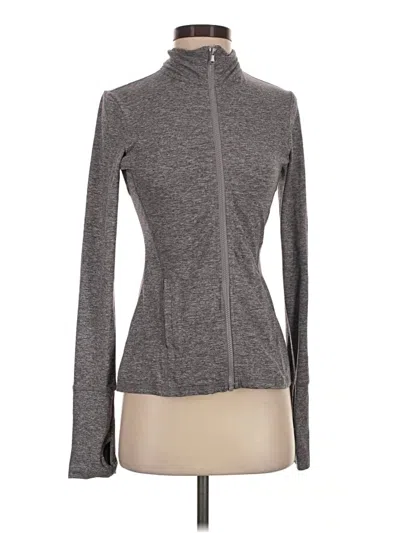 Pre-owned X By Gottex Track Jacket In Gray