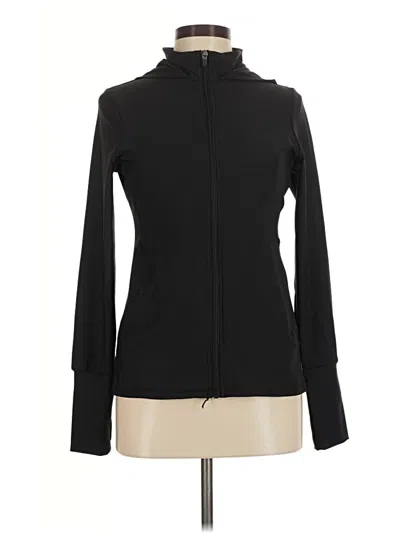 Pre-owned X By Gottex Zip Up Hoodie In Black