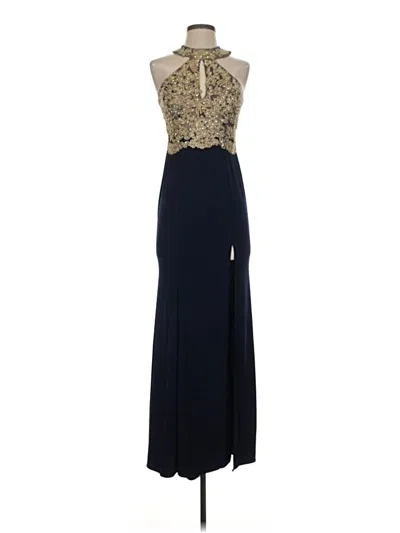 Pre-owned X By Xscape Cocktail Dress In Blue
