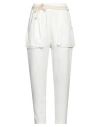 X Concept Woman Pants White Size Xl Cotton In White