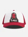 X-girl × T-rex Mesh Cap In Red