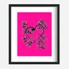X Ilona Blue Black / Pink / White Priceless: Limited Edition Original Art In Multi