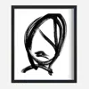 X Ilona Blue Black / White Beauty: Limited Edition Original Art In Multi