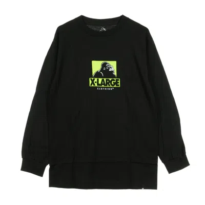 X-large Men's Long Sleeve T-shirt Cut Out Og L/s Safari In Black